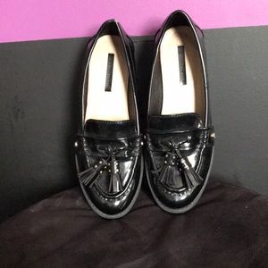 Zara Trafaluc Penny loafers with tassels